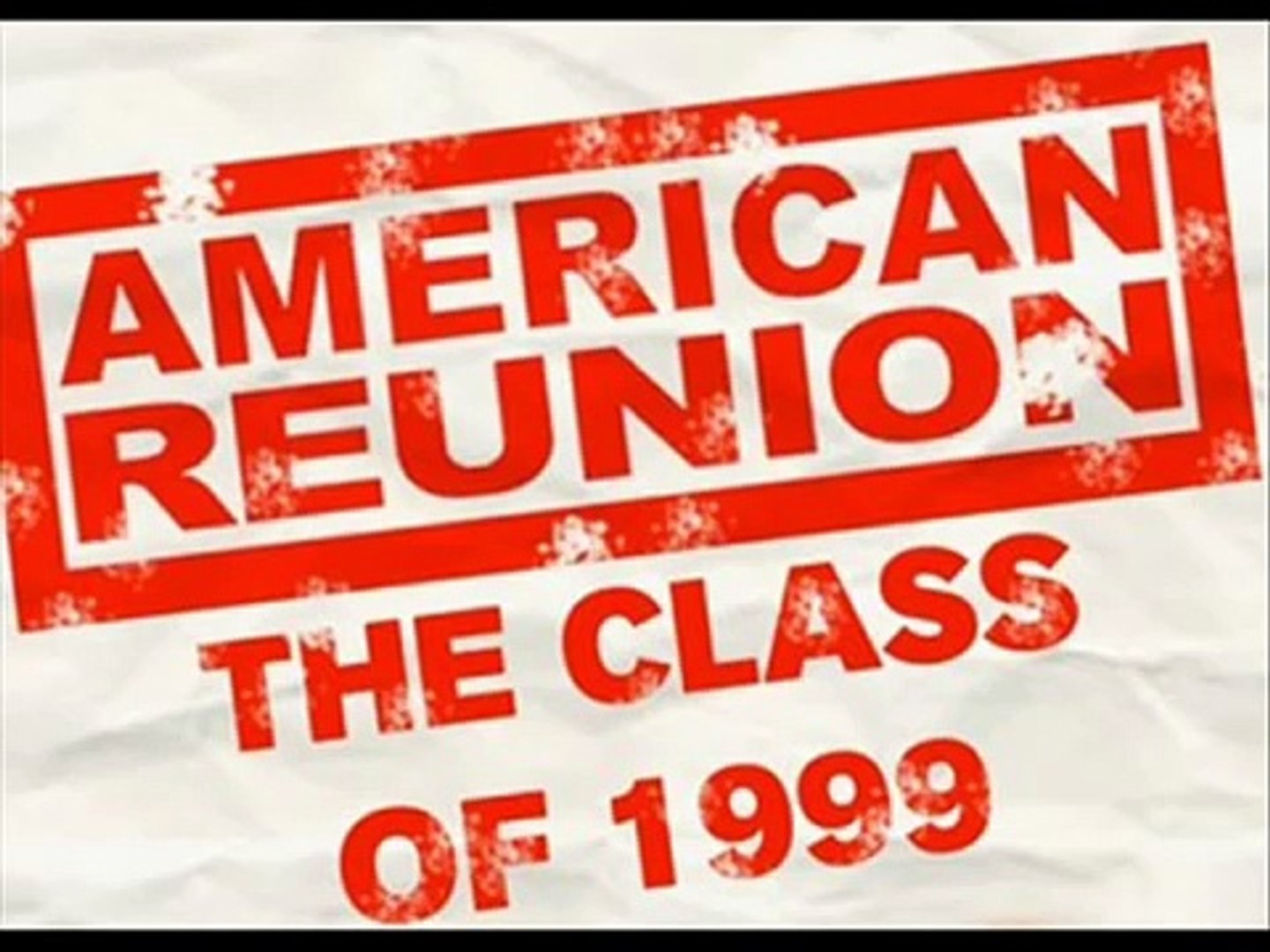 ⁣American pie reunion- Theme song- Laid By Matt Nathanson
