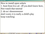 SUN OPEN SOLARIS open source 9 06 novice installation