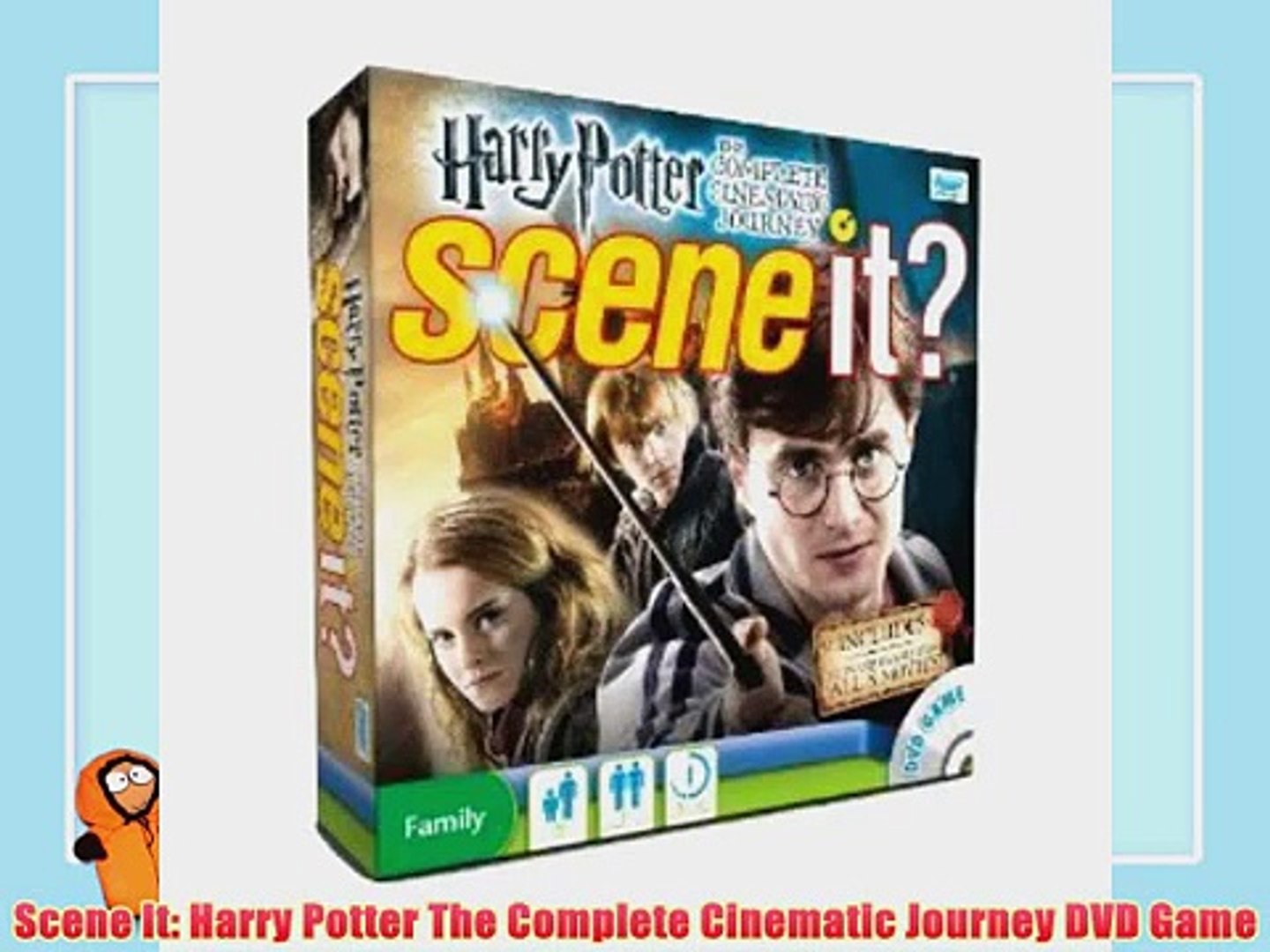 ⁣Scene It: Harry Potter The Complete Cinematic Journey DVD Game