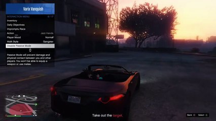 Instantly Disable/Enable Passive Mode - GTA V Online Next Gen