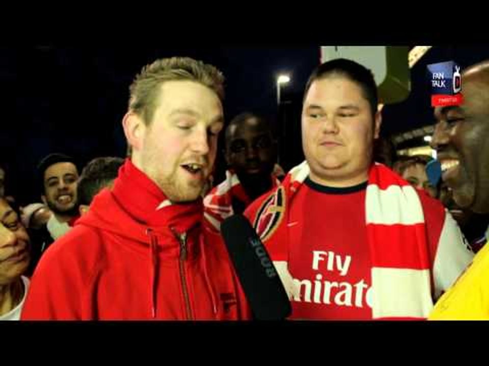 Arsenal 1 Wigan 1 (4-2 Pens)  - Wenger Was Out Of His Seat The Whole Game