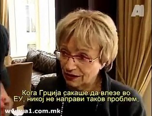 Interview with Doris Pack: "Greece can not take the ethnic identity of the Macedonians"