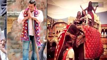 Salman Khan does Dabangg Pandeyji act on the sets of Prem Ratan Dhan Payo