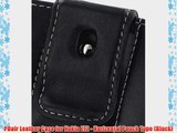 PDair Leather Case for Nokia E72 - Horizontal Pouch Type (Black)