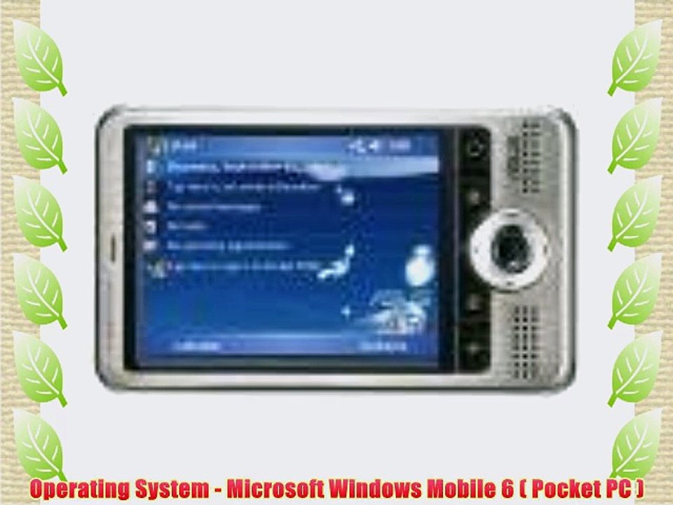 Asus A626 3.5-inch PDA Windows Mobile 6.0 Wi-fi (802.11 B g) Bluetooth 2.0 (edr)