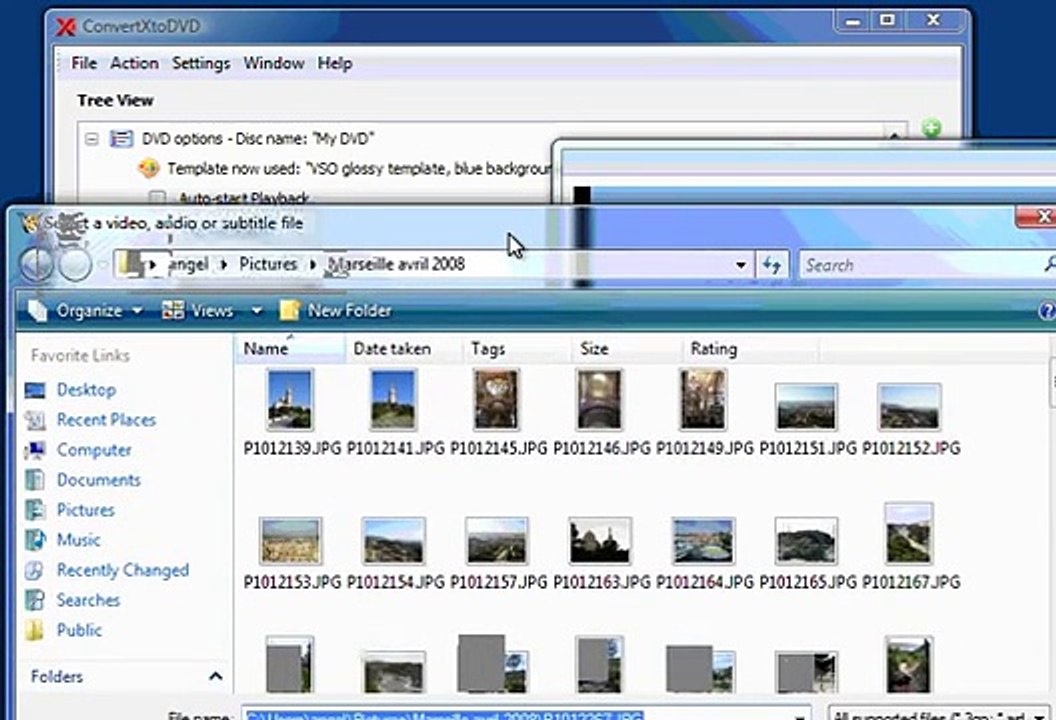 Add background image to menu in ConvertXtoDVD