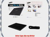 Samsung SE-506CB/RSBD 6X External Blu-ray Writer in Retail Box 3pk MDisc BD USB Cable