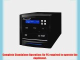 Vinpower Digital Inc. Econ Series 1 to 1 Target Blu-ray DVD CD Disc Duplicator - Black