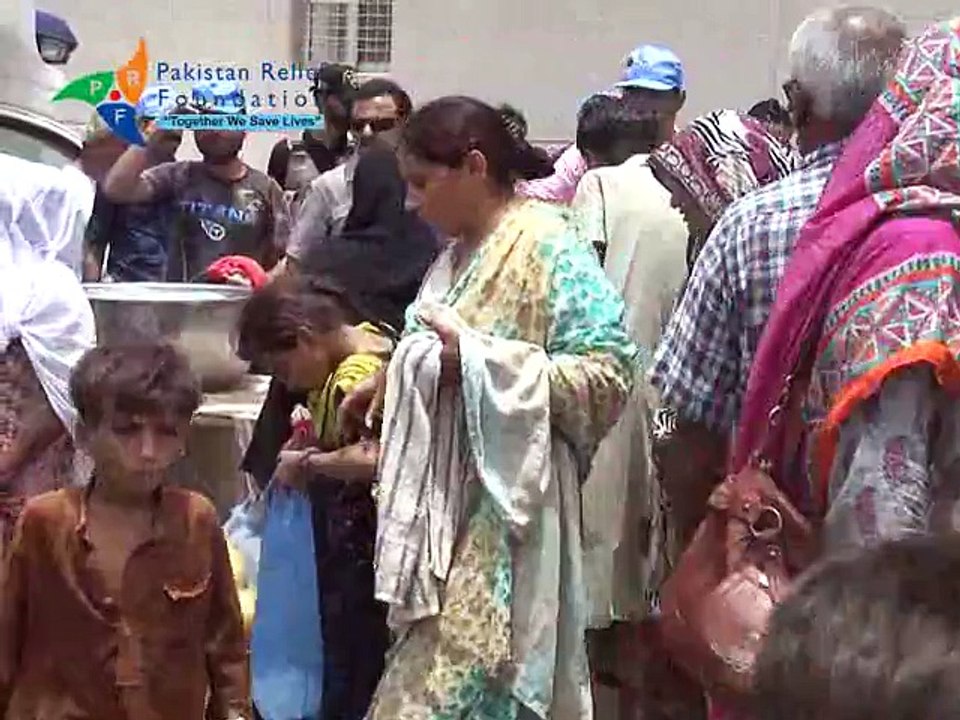 PRF Relief Activities at Jinnah Hospital Karachi on 24.06.2015