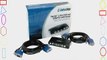 C2G / Cables to Go 35554 TruLink 2-Port VGA/USB 2.0 and PS/2 KVM Switch with Cables