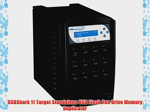 USBShark 11 Target Standalone USB Flash Pen Drive Memory Duplicator