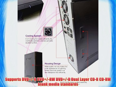 Bestduplicator BD-LG-6T 6 Target 24x SATA DVD Duplicator with Built-In LG Burner (1 to 6)