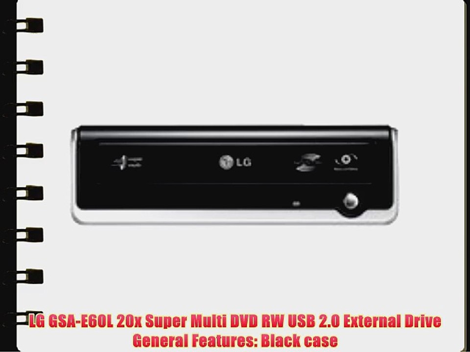 LG GSA-E60L 8X Slim DVD-Writer
