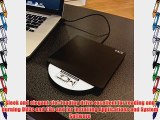 External USB 2.0 Black Slot-Loading 8X DVD and CD Burner Writer Player Slim DVD RW   Double/Dual-Layer