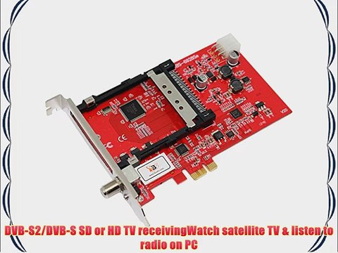 TBS?6928SE PCIE DVB S2 Internal Satellite TV Card with Common Interface and CAM PayTV Linux