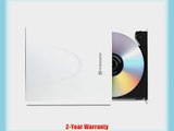 Transcend USB 2.0 8x DVD Writer External Optical Drive (White)