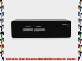 StarTech.com 2 Port Steel USB KVM Switch with Audio and USB 2.0 Hub (SV231USBA)