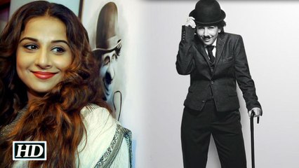 First Look Watch Vidya Balan as Charlie Chaplin
