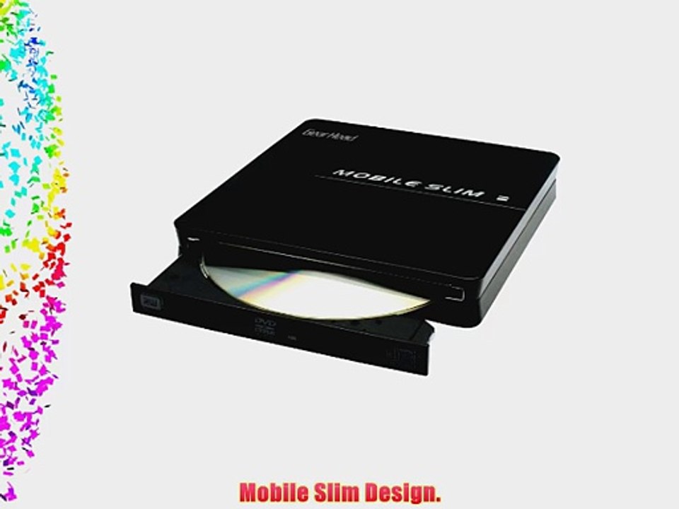 Gear Head 8X DVD Mobile Slim External Drive 8XDVDEXT-CP6V2