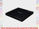 Pioneer DVR-XD09 External Slim Portable USB 2.0 DVD/CD Writer