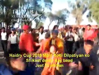 Tayyab Star vs Kotli Dilpatiyan Final 2010 (Haidry Cup)