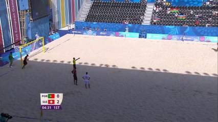 But incroyable en Beach Soccer - Madjer - Jeux Européens