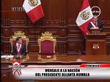 Mensaje Presidencial: Ollanta Humala pide facultades para combatir narcotráfico e inseguridad