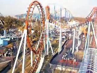 Un paseo en el escorpion six flags mexico