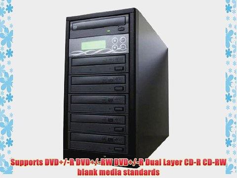 nioDrive1 to 5 Target DVD Cd Duplicator DVDRW Burners Duplication Controller Standalone Copier