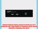 StarTech.com SV231HDMIUA 2 Port USB HDMI KVM Switch with Audio and USB 2.0 Hub