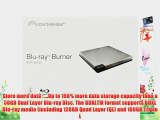 Pioneer BDR-XD05S 6X Slim Portable External Blu-ray BDXL DVD CD Burner Writer Drive Retail