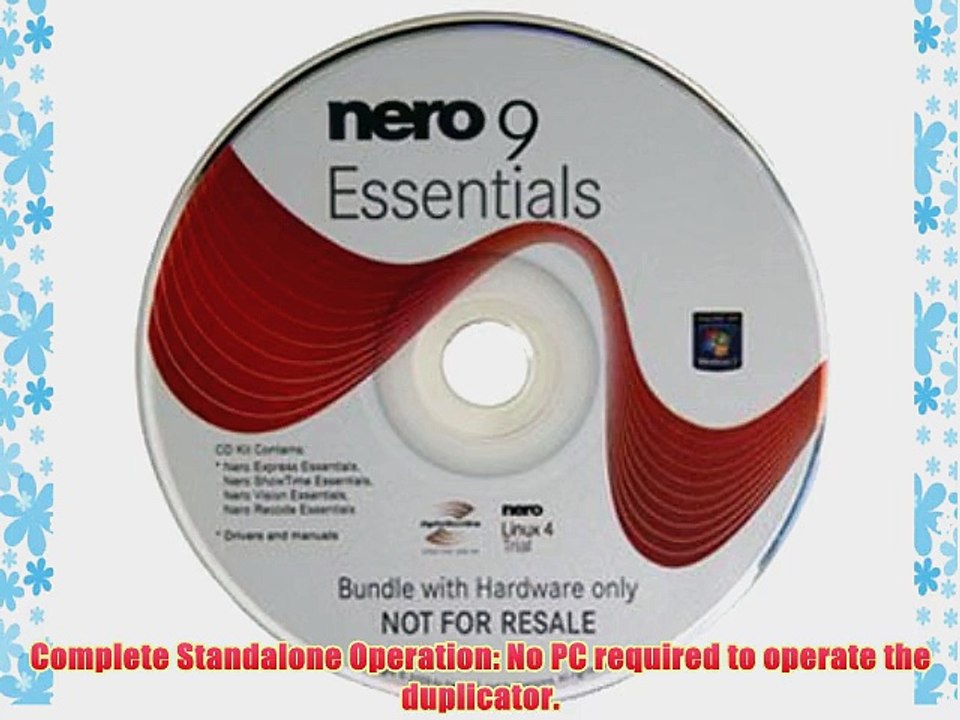 DVD Duplicator with Built-In Sony Burner (1 to 5)