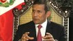 Entrevista de la Agencia EFE al Señor Presidente de la República,Ollanta Humala.