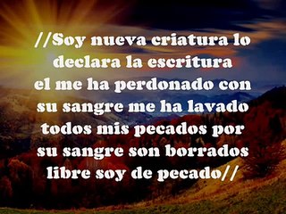 Soy Nueva Criatura - Jesús Adrian Romero (Pista)