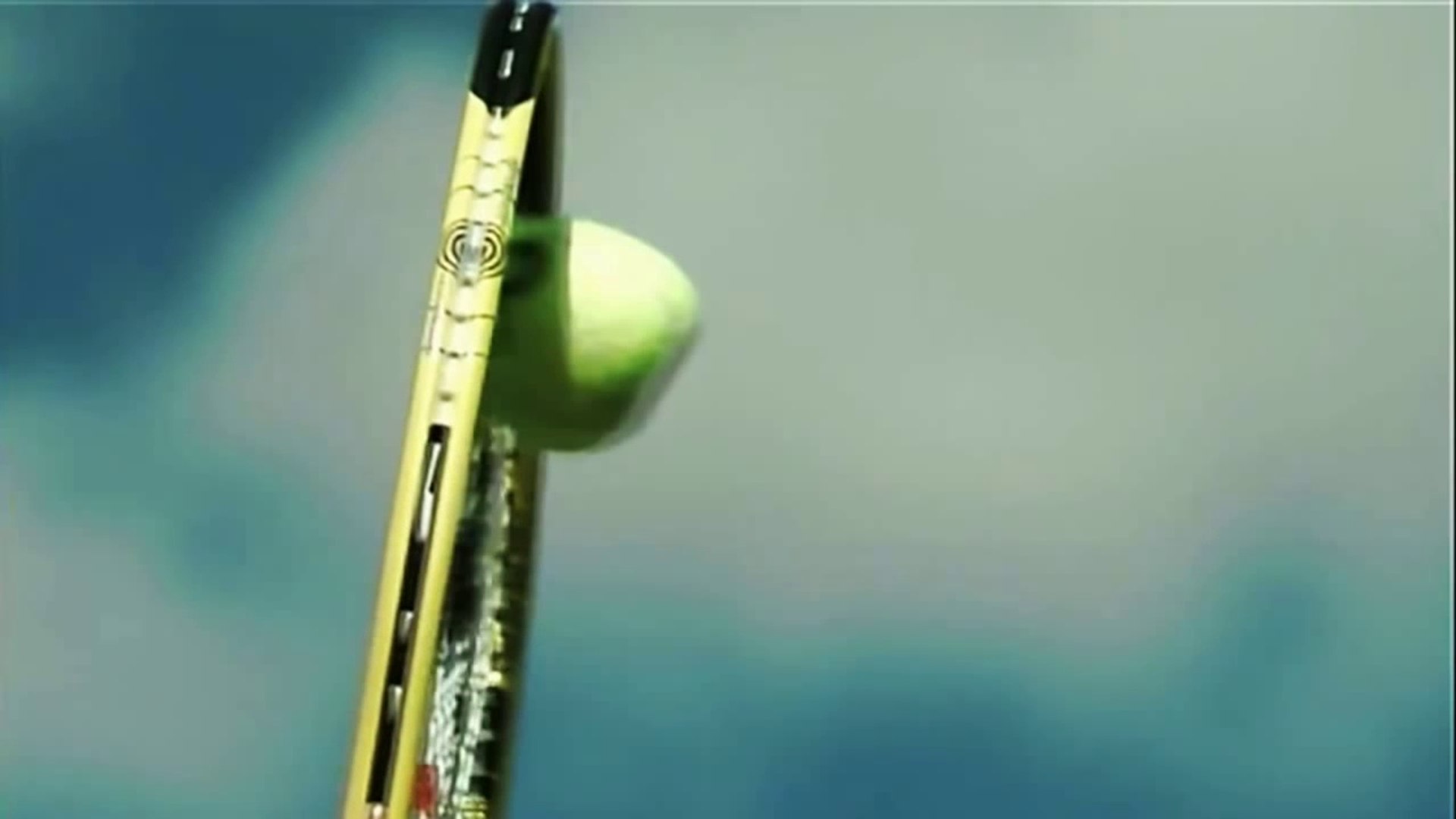 Tennis Ball hit by Racquet during 142mph Serve... Great slow motion - Vidéo  Dailymotion