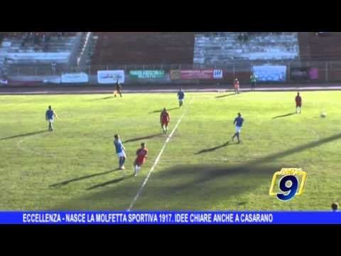 ECCELLENZA | Nasce la Molfetta Sportiva 1917, idee chiare anche a Casarano