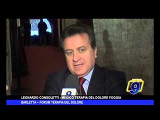 BARLETTA | Forum terapia del dolore