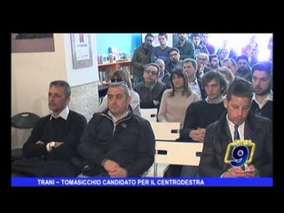 TRANI | Tomasicchio candidato per il centrodestra