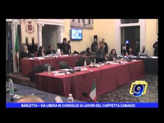BARLETTA | Via libera in consiglio ai lavori del Ciappetta-Camaggi