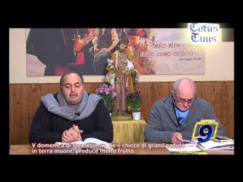 TOTUS TUUS | V Domenica di Quaresima (22 marzo)