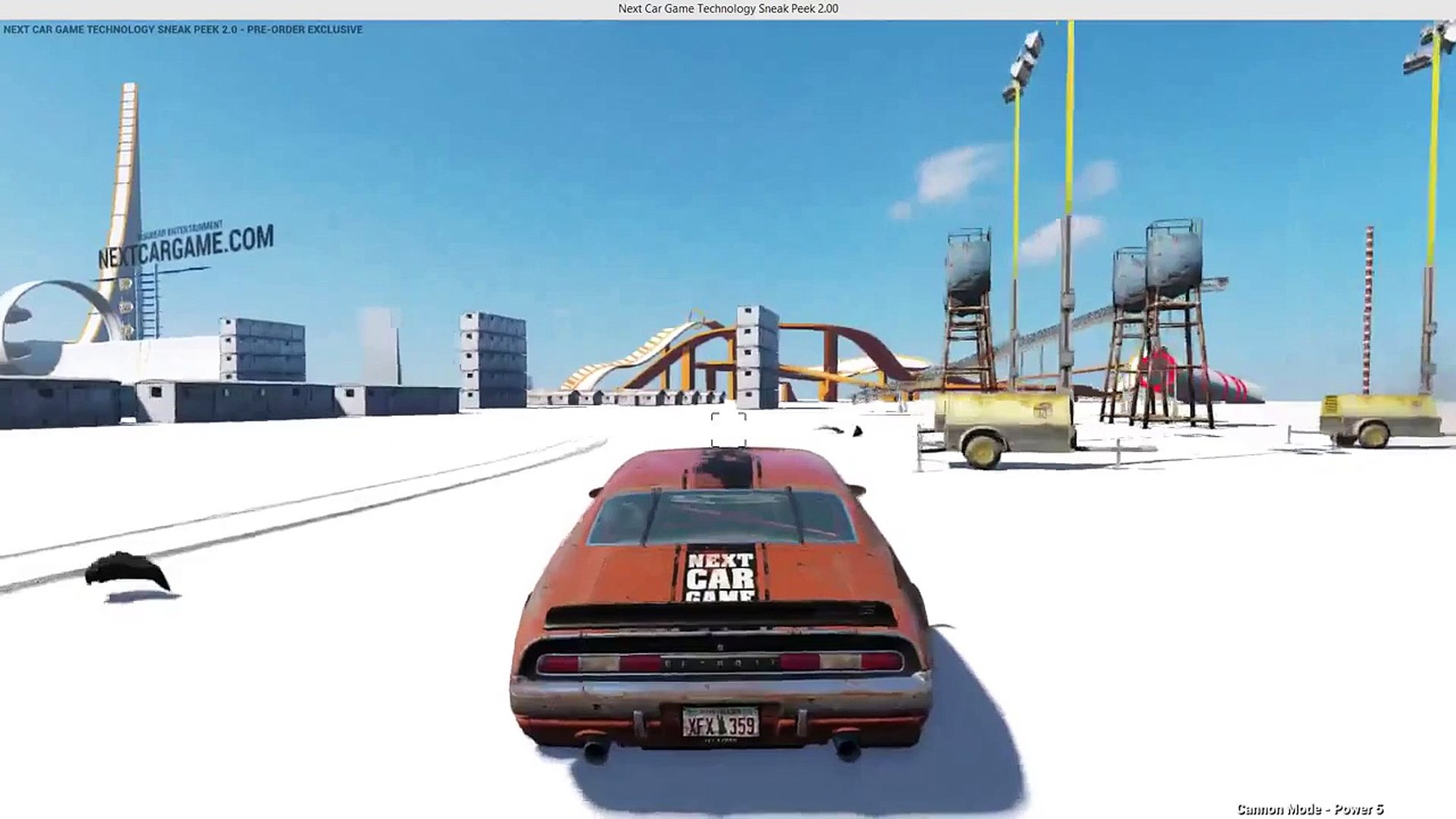 Next Car Game tech demo (Montage) - video Dailymotion