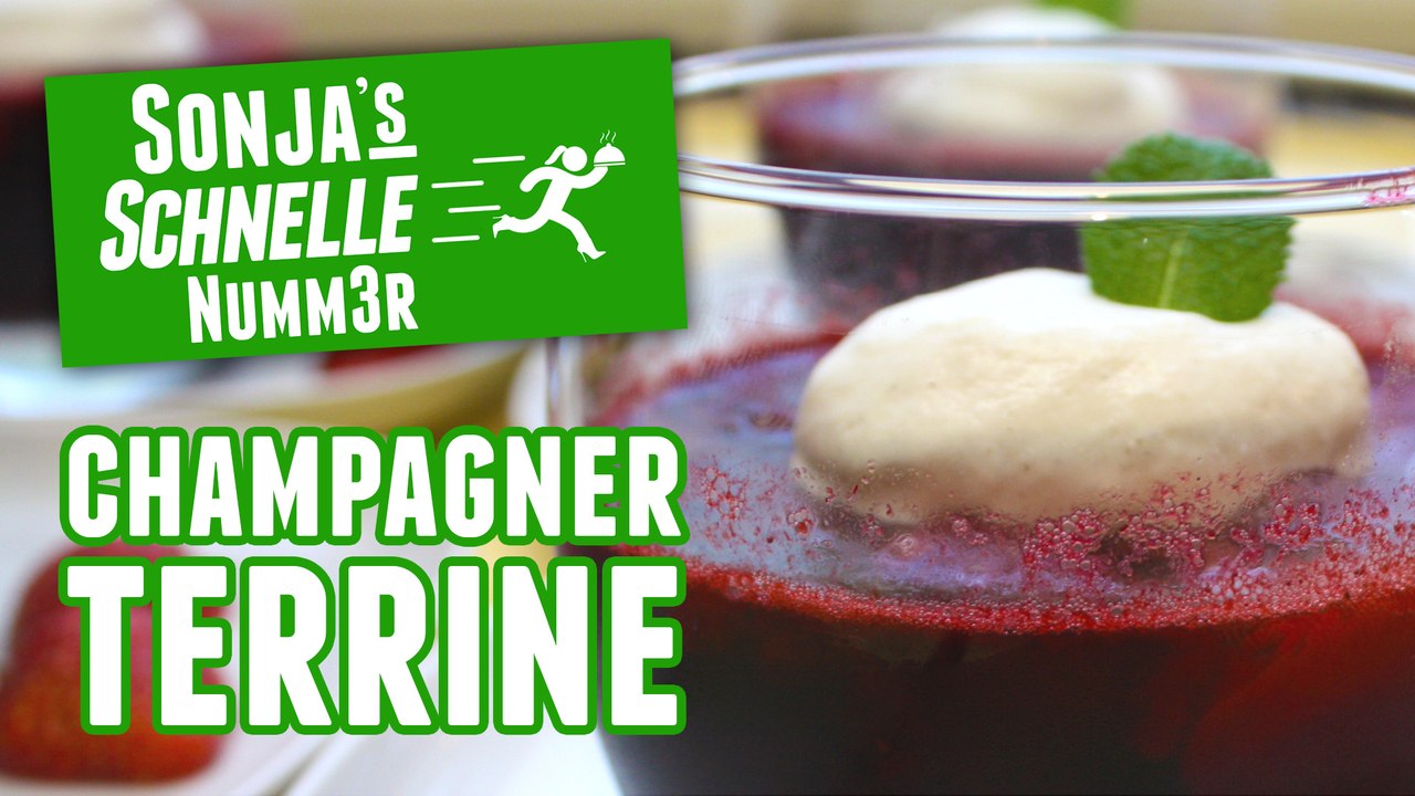 Champagner-Terrine - Rezept (Sonja's Schnelle Nummer #66)