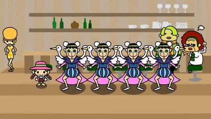 【手描き】みんなの リズム海賊 リミックス2nd 【ワンピースパロ】