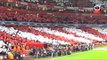Arsenal  Fans Display Before Match v Bayern Munich. - GoonerCam