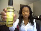 Green House Effect (GHE) On Flat Ironed Hair - Bantu Knot Out