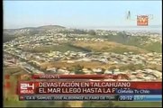 Terremoto y Tsunami en Chile 27-02-2010 Ultimo minuto -Earthquake in Chile Aerial View