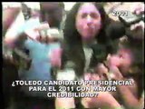 Alejandro Toledo negó a su Hija zarai en el 2001 - Elecciones Presidenciales 2011 Perú
