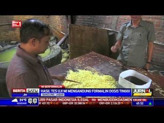 BPOM Gerebek Pabrik Mi Basah Berformalin di Bandung
