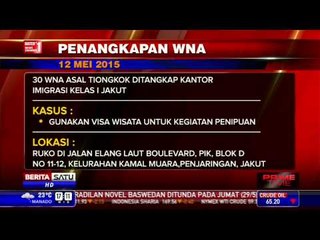 Скачать видео: Penangkapan WNA Kasus Penipuan Online