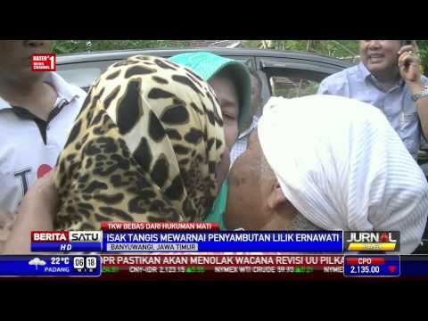 Bebas dari Hukuman Mati, TKI Lilik Disambut Isak Tangis